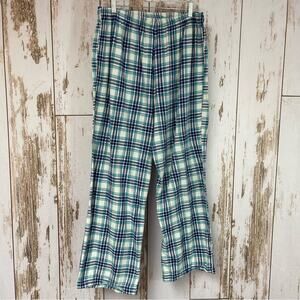 Sleep Chic, Plaid Flannel Pajama Pants, Size Large. Elastic Waist.